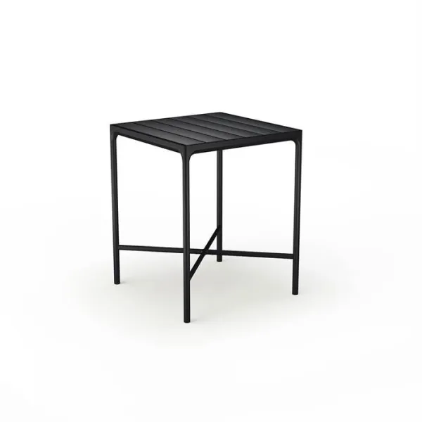 HOUE - FOUR bar table 90x90 cm - Black