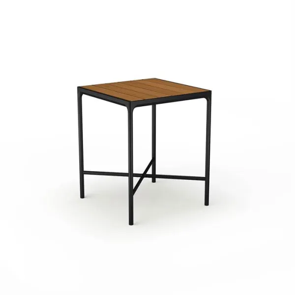 HOUE - FOUR bar table 90x90 cm - Bamboo
