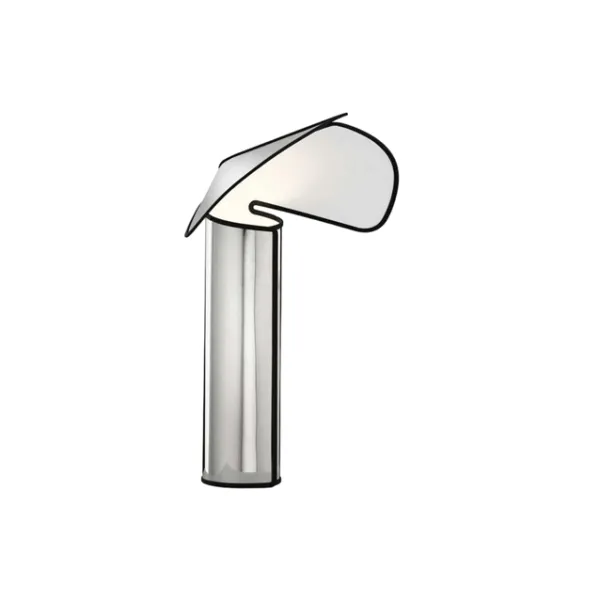 Flos Chiara Table Lamp Aluminium With Grey Edge
