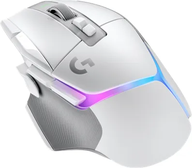 Logitech G502 X Plus Wireless - Gaming Mouse - Optical - 13 Buttons - White