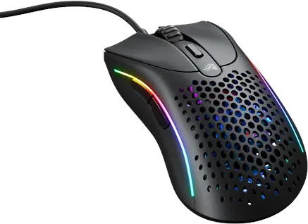 Glorious Model D 2 Wired - Matte Black - Gaming Mouse - Optical - 5 buttons - Black