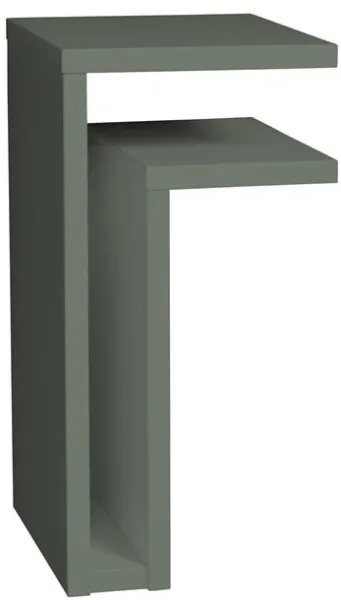 Maze F-Shelf Shelf Right Grey-Green