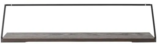 Audo Rail Shelf Dark Oak