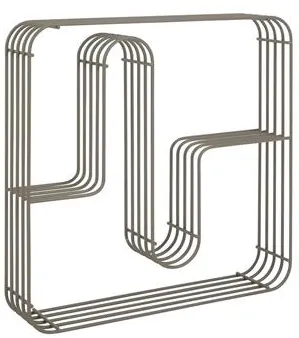 AYTM CURVA Shelf Display Square Taupe