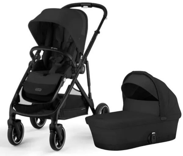 Gazelle S pushchair - Moon Black