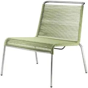 FDB Furniture M20L Teglgård lounge cord chair - Green