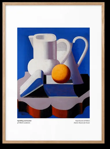 Peléton Arrangement with Jugs 70x100 Poster