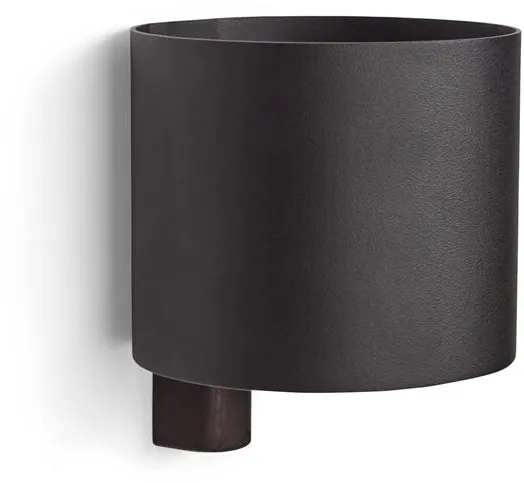 Gejst Kollage Plant Pot Holder Black/Oak