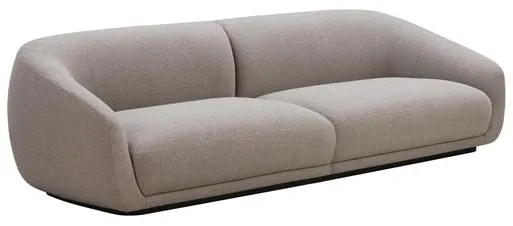 Wendelbo Montholon Sofa 3-seater Cuddle 04/Black-stained Oak