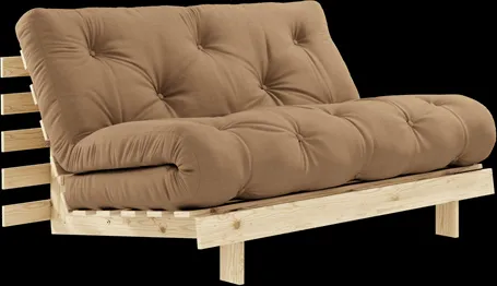 Karup Design Roots Sofa bed w/ Mattress 140x200 755 Mocca/Pine