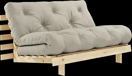 Karup Design Roots Sofa Bed W/ Mattress 140x200 914 Linen/Pine