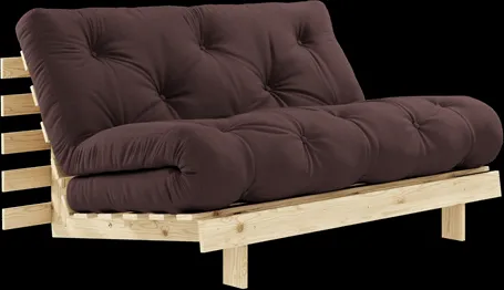 Karup Design Roots Sofa bed w/ Mattress 140x200 715 Brown/Pine