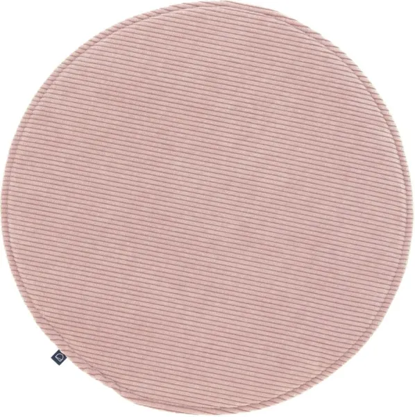 Sora, Dining chair seat cushion, light pink, H2.5x35x35 cm