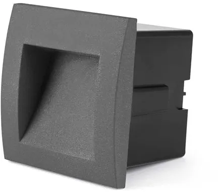 Faro SEDNA SQ 90 Built-in Outdoor Light Dark Grey