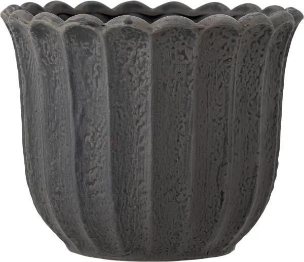 Chaca, Flower Pot, dark brown
