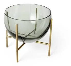 Audo Echasse Bowl S Burnt / Brushed Brass