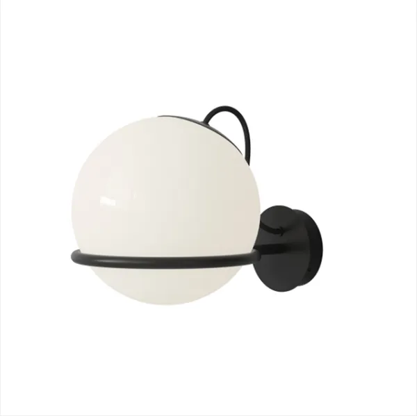 Astep Model 238/1 Black Wall Lamp